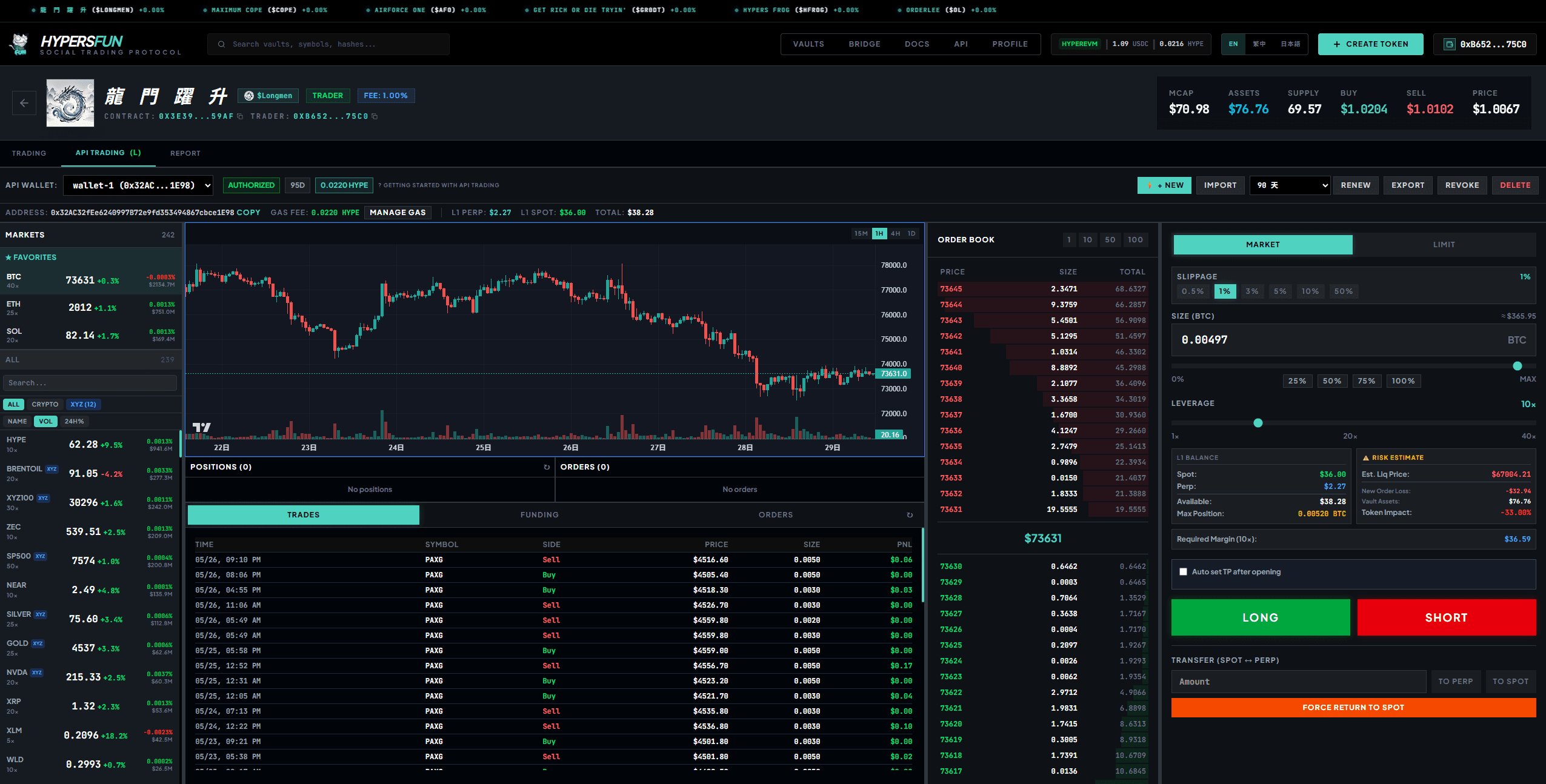 Hypers.fun on mainnet